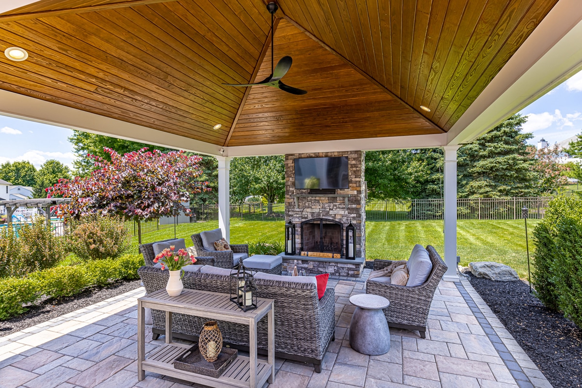 Read more about the article Create Your Backyard Retreat with a Pavilion and Pond in Lower Saucon Township, PA
